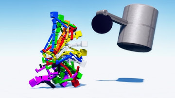 Fun with Ragdolls: Crazy Actions  - Episode 13