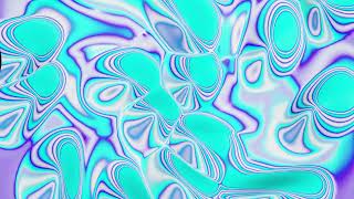Abstract blue and white Neon Wave Pattern | Video with Height Map | 4K, Background 1 hours