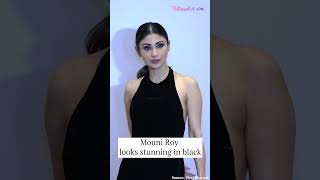 Mouni Roy Stuns In Black At An Event Watch