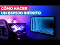 Cómo hacer un espejo infinito con tira led