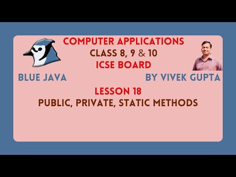 Public Private And Static Methods In Java