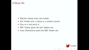 Emmanuel Vadot: FreeBSD ARM32 ARM64 Porting to a new board -- BSDCan 2018