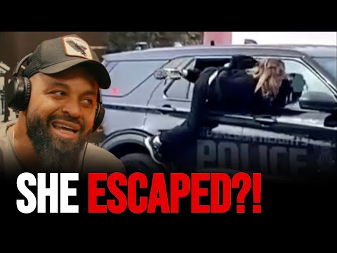 Woman Pulls INSANE Escape From Back of Police Car