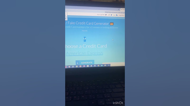 طريقة الحصول على رقم بطاقة بنكية غير حقيقية للتسجيل بها في المواقع.