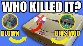 Sega Saturn Repair - No Power, No Drive Response… What’s Wrong