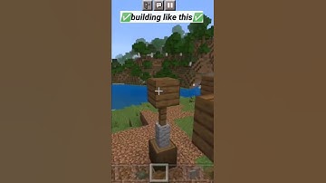 ✅Minecraft : infinite water source build idea | #shorts #minecraftshorts #minecraft