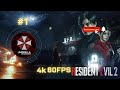 Resident 2 Remake Resolução 4K 60FPS INÍCIO DE GAMEPLAY dublado em português