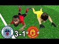 Manchester City vs Manchester United 3-1 | Animated Parody | Goals and highlights