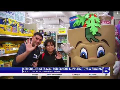 $250 H-E-B shopping spree brings relief to Edcouch-Elsa ISD student and family