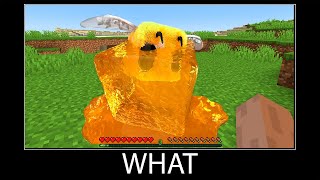 Minecraft wait what meme part 185 realistic minecraft Honey and Bee