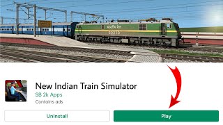 High Graphics Train Game | New Train Game | 2022 | New Indian Train Simulator Game screenshot 3