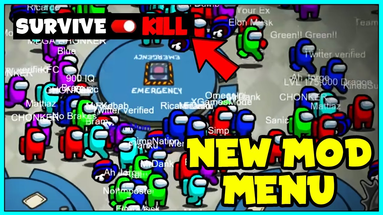 How To Get MOD MENU In Among Us Online! *Tutorial* (PC & Mobile Among Us  Mod) 