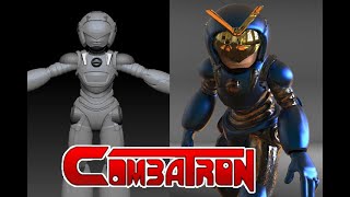 COMBATRON 3D ANIMATION | ZBRUSH KEYSHOT