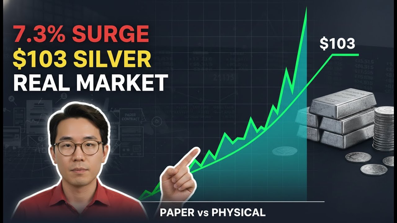 Silver Surges 7.3% to $103:  Paper vs Physical — The Real Market Revealed