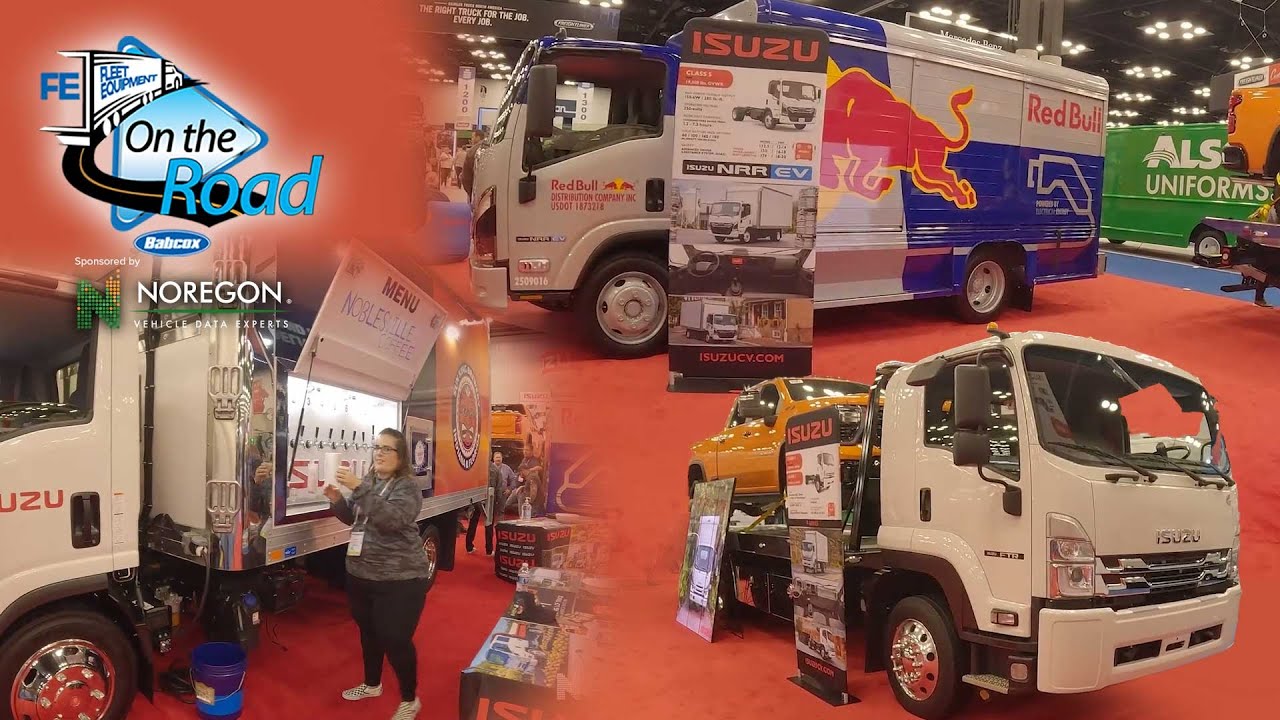 Isuzu Medium-Duty Trucks Line the Halls at Work Truck Week | On The Road
