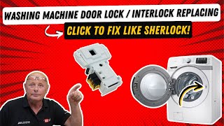 To Fit Hotpoint WMA35P Washing Machine Door Interlock