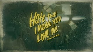 Ariana Grande - hate that i made you love me (Official lyric video)