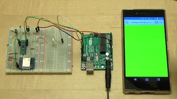 Arduino UNO R3とESP-WROOM-02でLチカさせるデモ