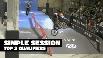Simple Session 2021: Top 3 Qualifiers BMX Street
