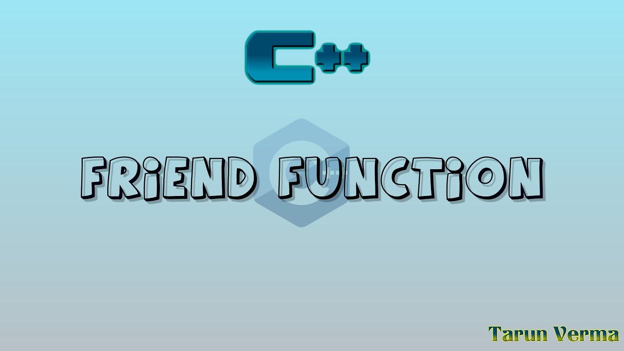 C friend using