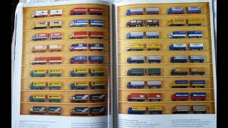 1978--1986 Herpa Catalogue Car And Truck Models In Ho Scale 1 To 87