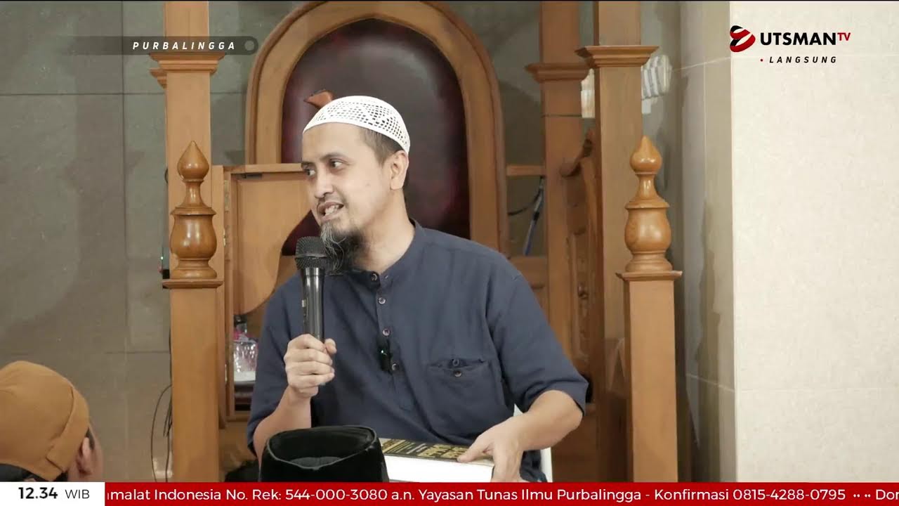 LIVE  Orang Yang Tidak Berterima Kasih Kepada Manusia - Ustadz Abdullah Zaen, Lc., M.A.