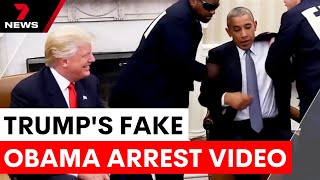 Download Lagu Trump's bizarre AI video targets Obama amidst Epstein files firestorm | 7NEWS MP3 Download Lagu Trump's bizarre AI video targets Obama amidst Epstein files firestorm | 7NEWS MP3
