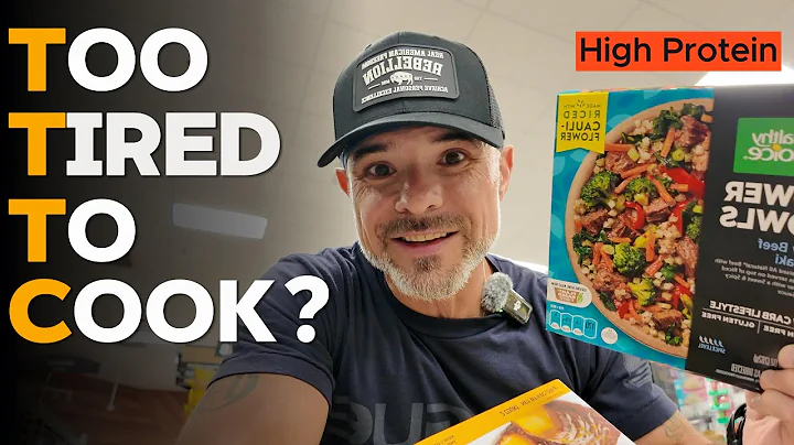 GRAB THESE High Protein Freezer Meals Instead of Fast Food!