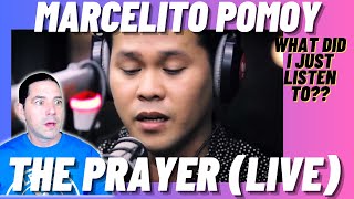 First Time Hearing - Marcelito Pomoy - The Prayer