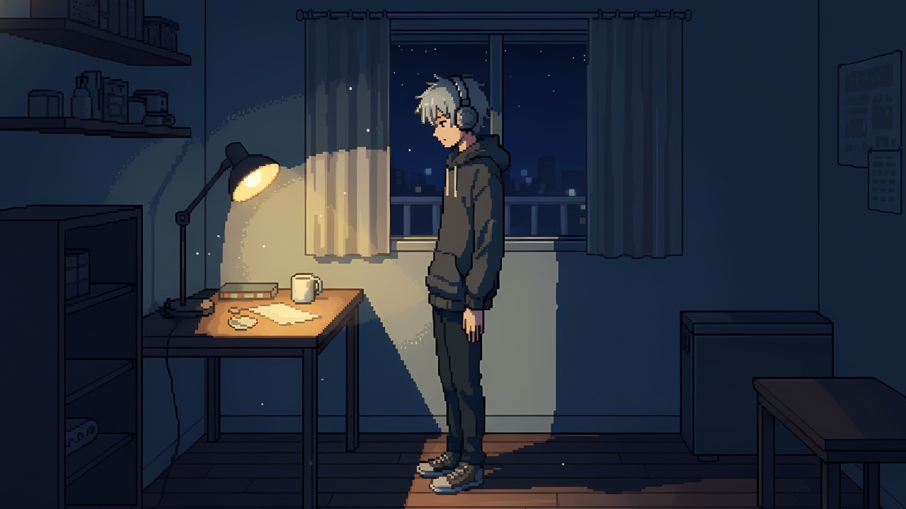 Still Awake, Almost Done 🌙 Calm Lofi Beats for Late Night Study