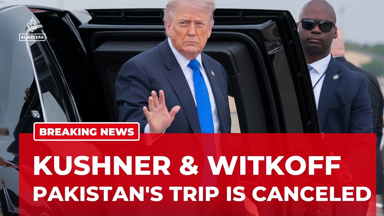 Trump says he canceled US negotiators’ trip to Pakistan for Iran talks