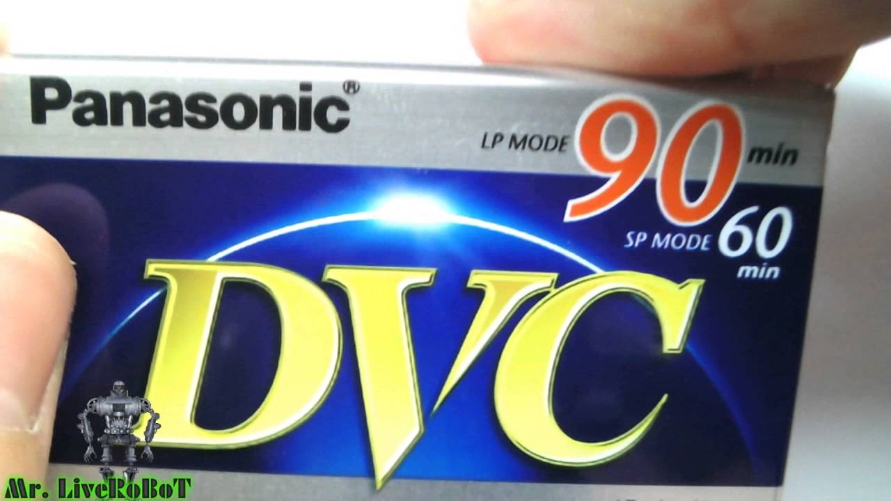 Mr. LiveRoBoT =UnBOXing= ВидеоКассета Panasonic DVC =Mini DV= DVM60ME [AY-DVM60FF]
