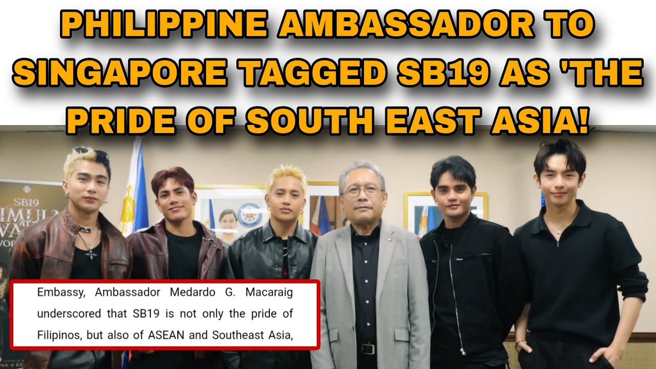 BREAKING: PHILIPPINE AMBASSADOR TO SINGAPORE TAGGED AS THE PRIDE OF SOUTH EAST ASIA! | Esbi Updates