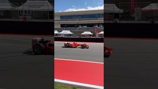The legendary Ferrari F2004, once driven by seven-time Formula 1 World Champion Michael Schumacher.