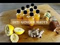 Diy ginger shots  sisterav