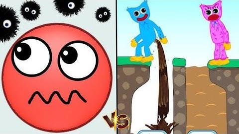 Hide Ball Brain Teaser vs Huggy Story 😱💙 Smart Puzzle vs Horror Fun! | Satisfying Gameplay
