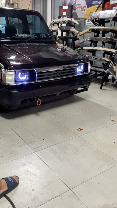 Upgrade lampu biled di kijang super 1996 #kijangmodifikasi #kijangmodif #biled #modification