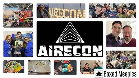 Airecon 2023 - Thoughts on one of the UKs biggest Board Game Expos  Conventions Harrogate England