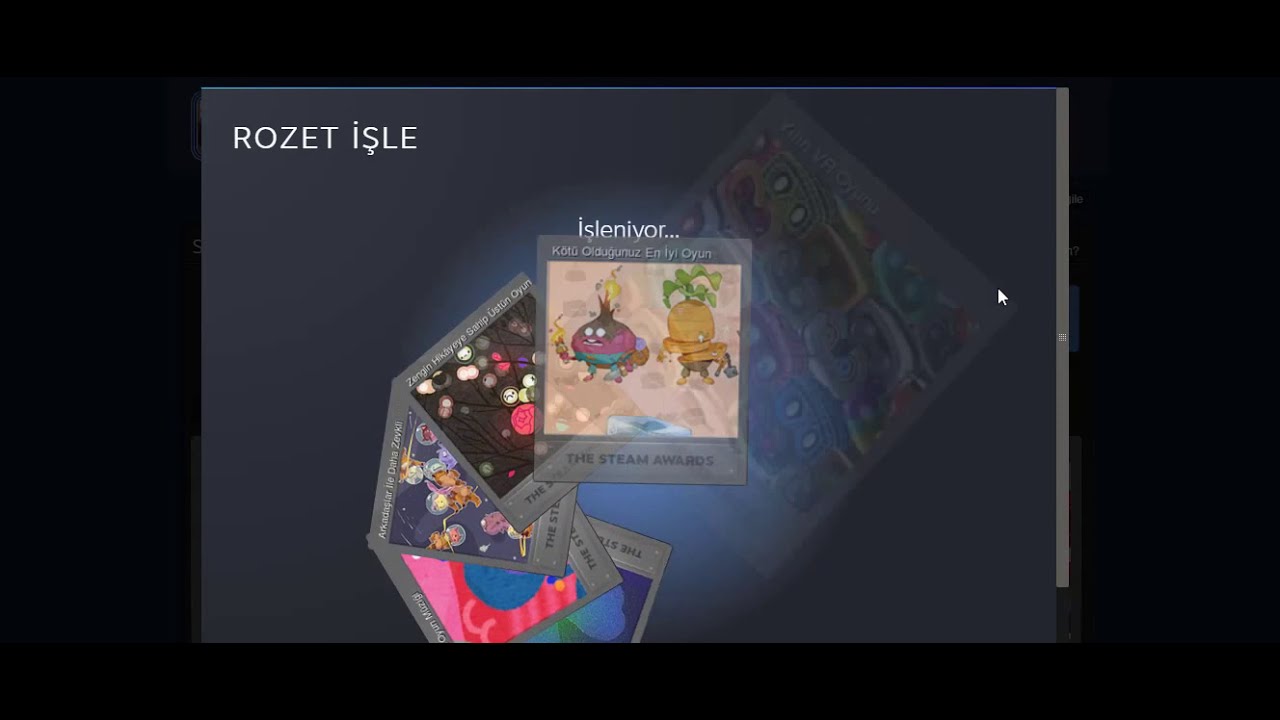 STEAM TRADING CARDS Steam Awards 2020 Badge Level 3