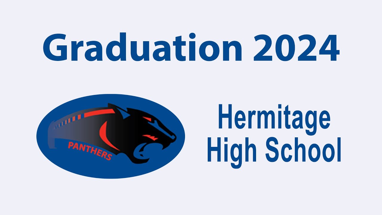 Hermitage Panthers Logo Cartoon Panther Mascot Design Template