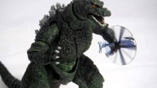 Tamashii S H  MonsterArts Godzilla JR Video