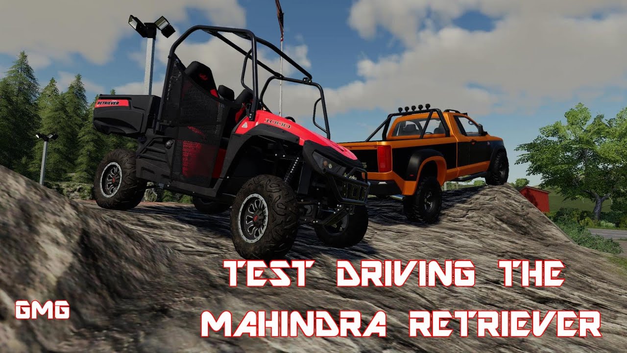 TEST DRIVING THE MAHINDRA RETRIEVER 1000! (GMG TRUCK SHOP FS19)