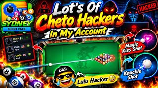 8 Ball Pool | New Sydney Short Rack Table | Small Pockets | Lot's Of Cheto Hackers | Master 8BP YT screenshot 4