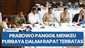 Presiden Prabowo Mendadak Panggil Menkeu Purbaya dalam Rapat Terbatas, Istana Bocorkan Isi Pertemuan