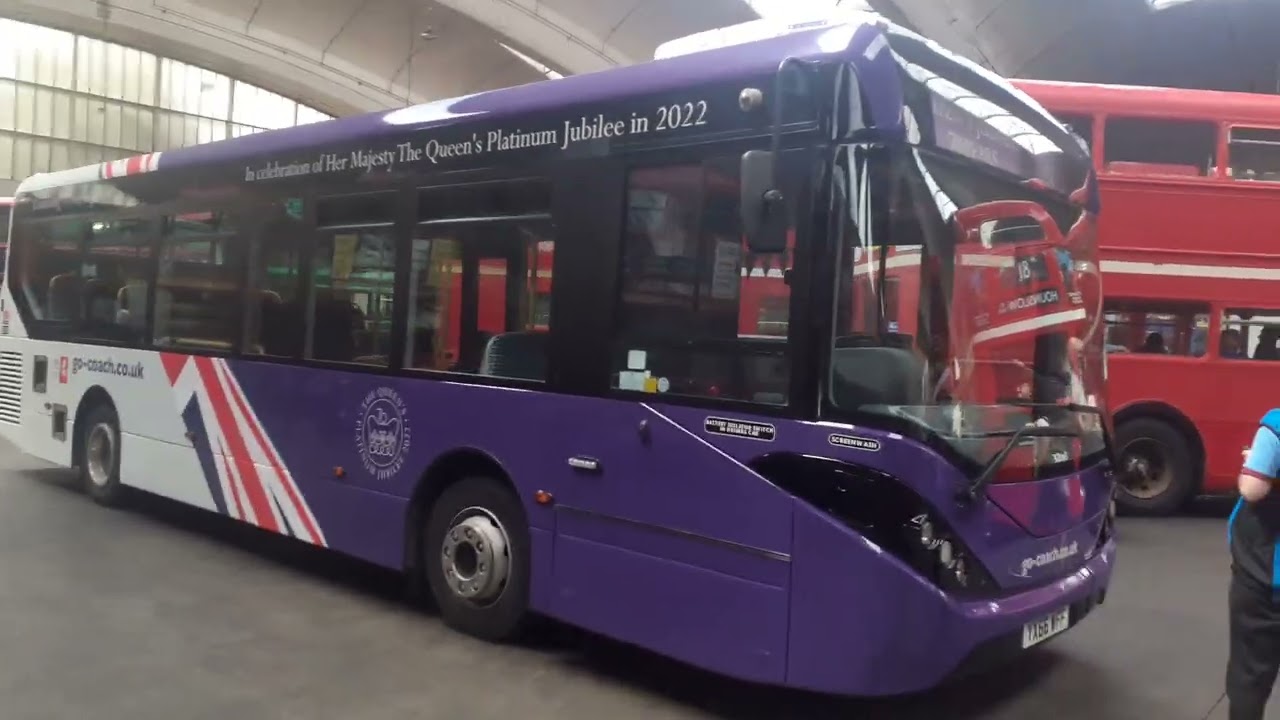 Stockwell 70th Anniversary - Ex ABL - Go-Coach - 8345 - YX66WFF - at Stockwell - 11/06/2022