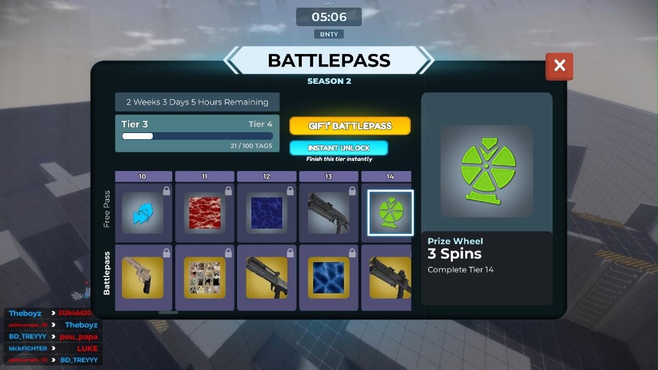 Gunfight Arena Season 2 and 20 Guns