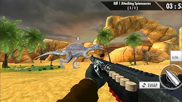 Wild Dinosaur Hunting Game 3D | Dinosaur Hunting - android gameplay