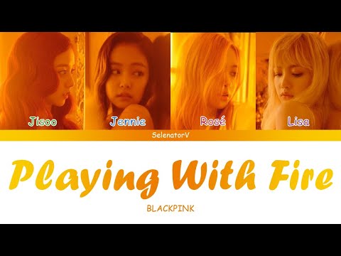 BLACKPINK (블랙핑크) - Playing With Fire (불장난) (With English Rap) [Color Coded Han_Rom_Eng]