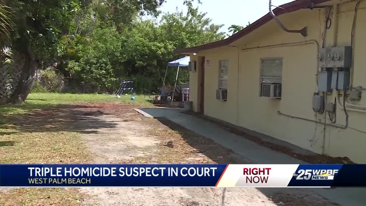 Triple homicide suspect claims self defense - YouTube