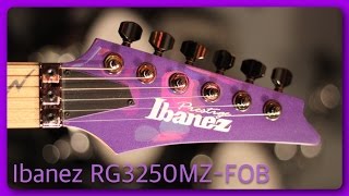 Ibanez RG3250MZ-FOB & Line 6 Helix - YouTube